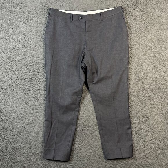 Suitsupply Pants Mens 36x29 Gray Brescia Slim Fit Super 110s VBC Wool Formal - Picture 1 of 14